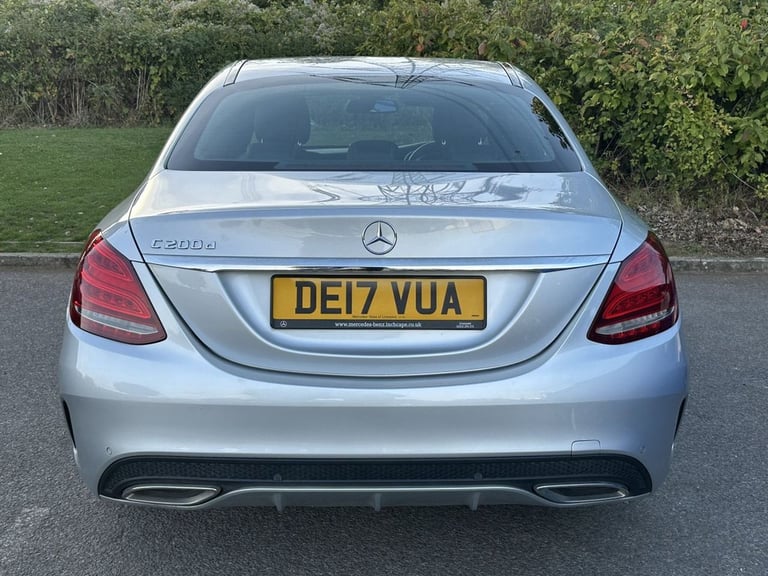 2017 Mercedes-Benz C Class 1.6 C200d AMG Line Saloon 4dr Diesel G-Tronic+ Euro 6 (s/s) (136 ps) S...
