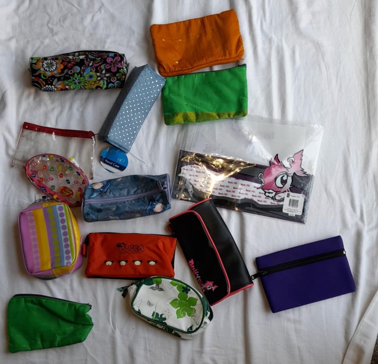 image for Pencil / Cosmetic Cases (£4 for the bundle)