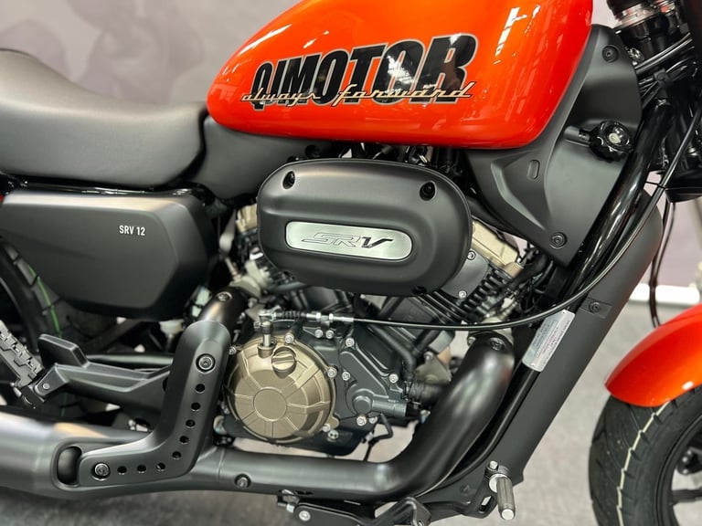 QJ MOTOR SRV 125cc V TWIN 2026 BRAND NEW MODEL 2 COLOURS HOW COOL IS THIS £3199 