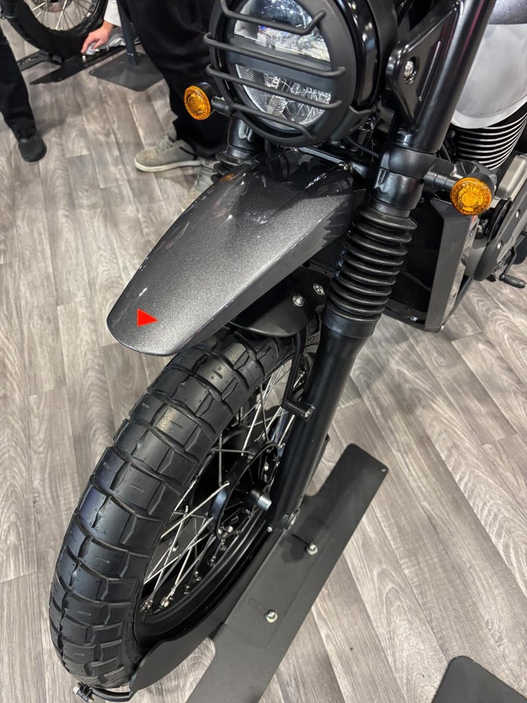 BSA Scrambler 650cc Classic Motorcycle Gold Star 