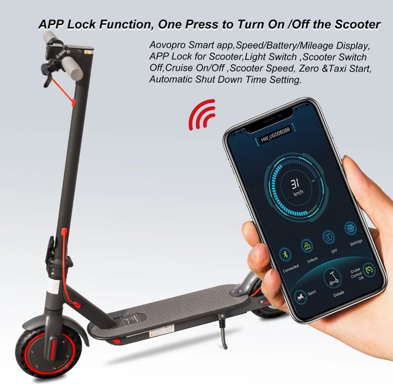 AOVO pro ES80 Folding Electric Scooter