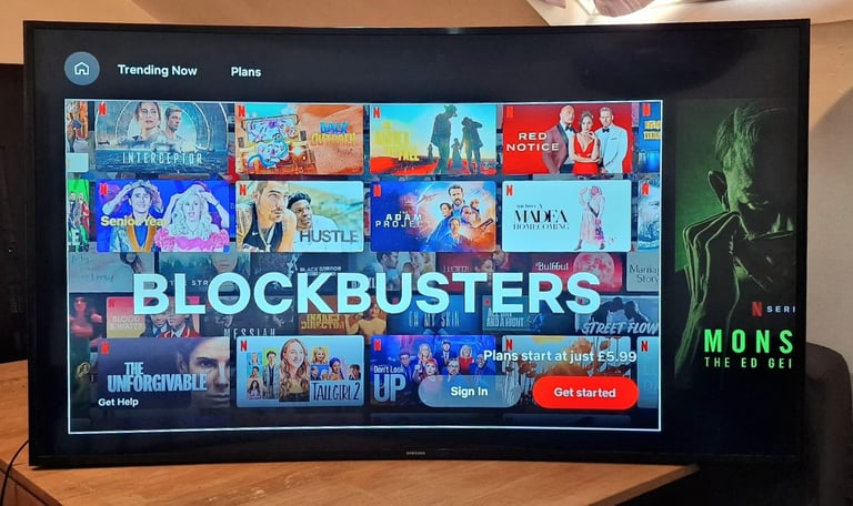 Samsung SMART tv 55 inch Fully Working order NO STAND