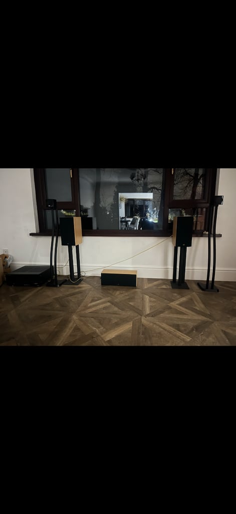 image for Monitor audio speakers and amp