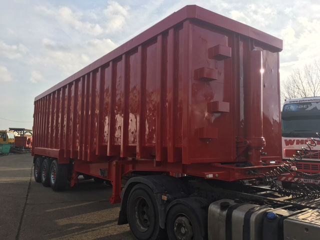 2007 County 75cuyd Steel Stepframe Scrap Trailer, MOT
