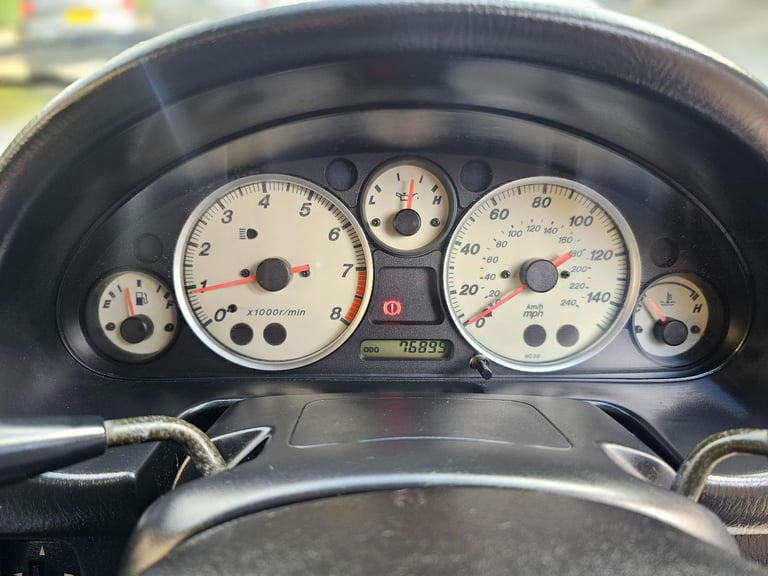 ★MAZDA MX-5 1.8-vvt ★76K! RARE BLACK/PURPLE COLOUR! EXCELLENT EXAMPLE! MX5 ROADSTER 146BHP MK2.5 