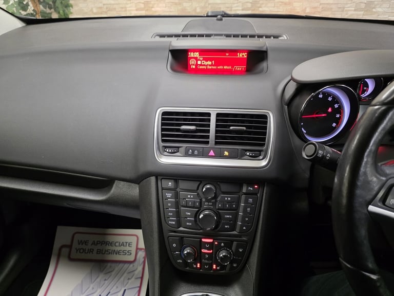 VAUXHALL MERIVA 1.4 i Tech Line Black Manual WARRANTY 12 MONTHS MOT