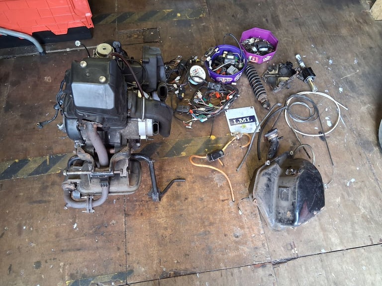 LML 125 STAR AUTOMATIC SCOOTER PARTS