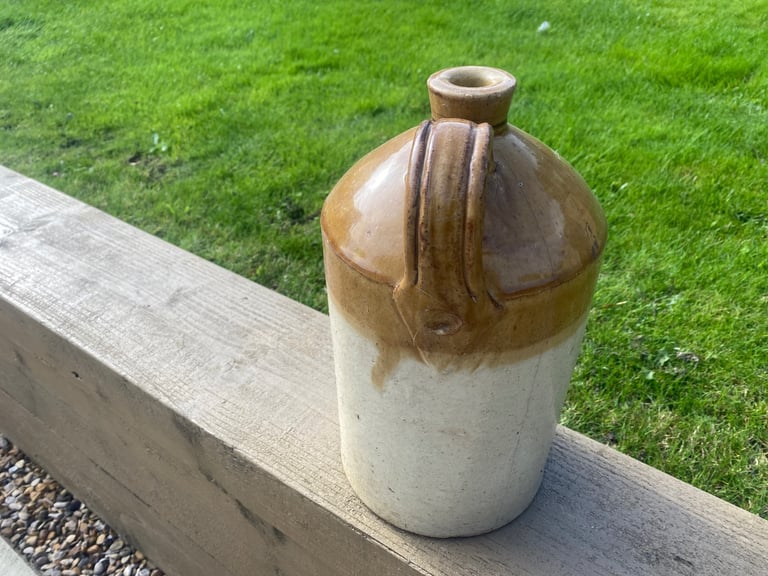 Old vinegar demijohn 