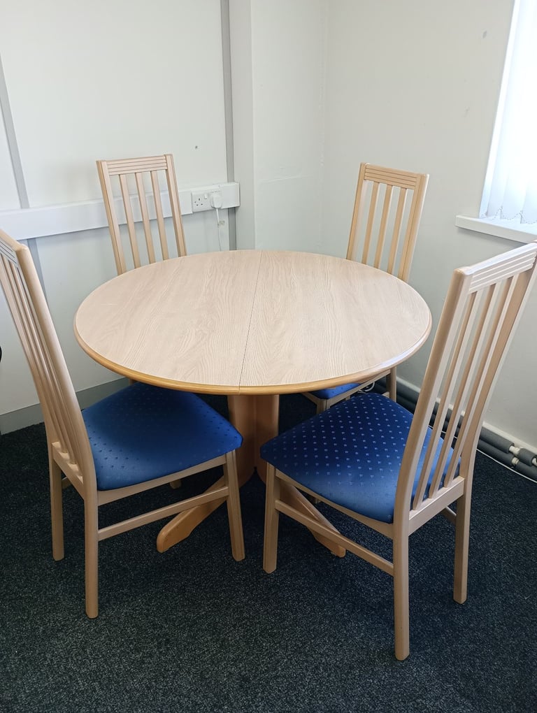 image for Dining room table & 4 chairs 