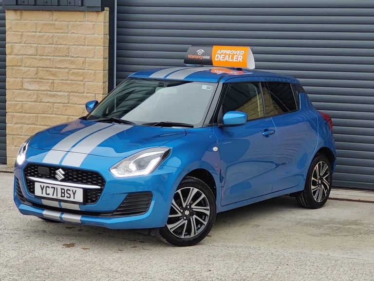 SUZUKI SWIFT; HYBRID; APPLE &amp; ANDROID CAR PLAY; BLUE; ULEZ COMPLIANT;-5 DOOR;