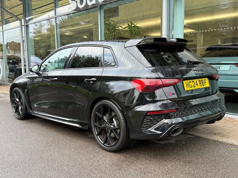  Audi RS3 2.5 TFSI Carbon Black Sportback 5dr Petrol S Tronic quattro Euro 6 (s/s) (4 Petrol Auto...