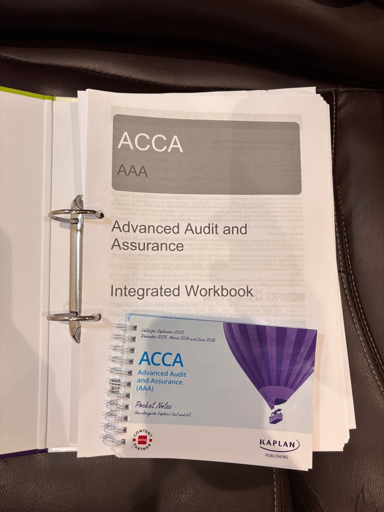 image for ACCA advanced advanced audit and assurance