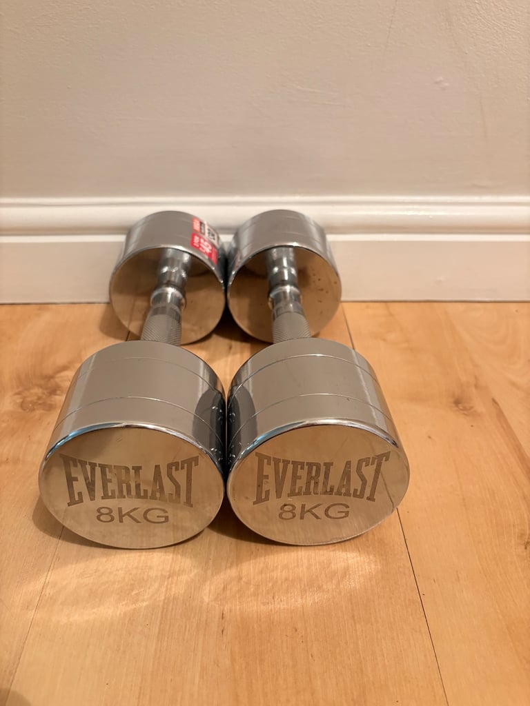 8kg Everlast Dumbbells 