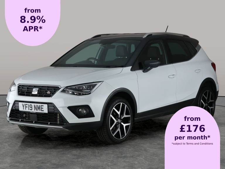 2019 SEAT Arona 1.0 TSI GPF FR Sport SUV 5dr Petrol DSG Euro 6 (s/s) (115 ps) - PADDLE SHIF Suv P...
