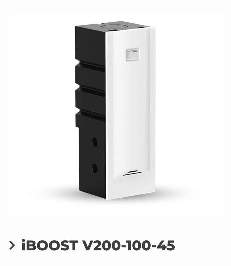 Stuart turner iboost v200-100-45 water pressure booster worth £2k