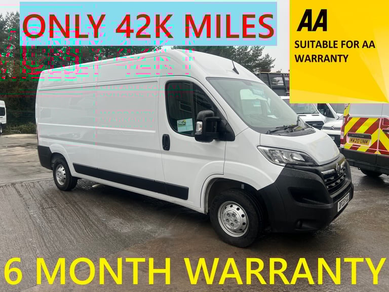 image for 2023 Vauxhall Movano 2.2 Turbo D 140ps H2 Van Prime PANEL VAN Diesel Manual