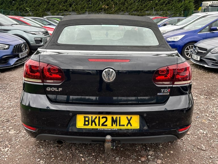 2012 Volkswagen Golf 1.6 TDI BlueMotion Convertible  CONVERTIBLE Diesel Manual