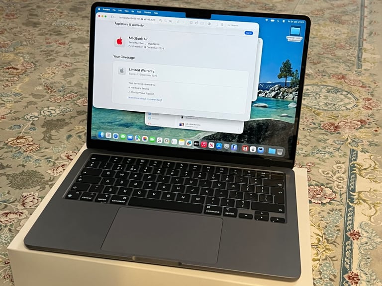 Apple MacBook Air M2 2022, 500GB SSD, Apple Warranty