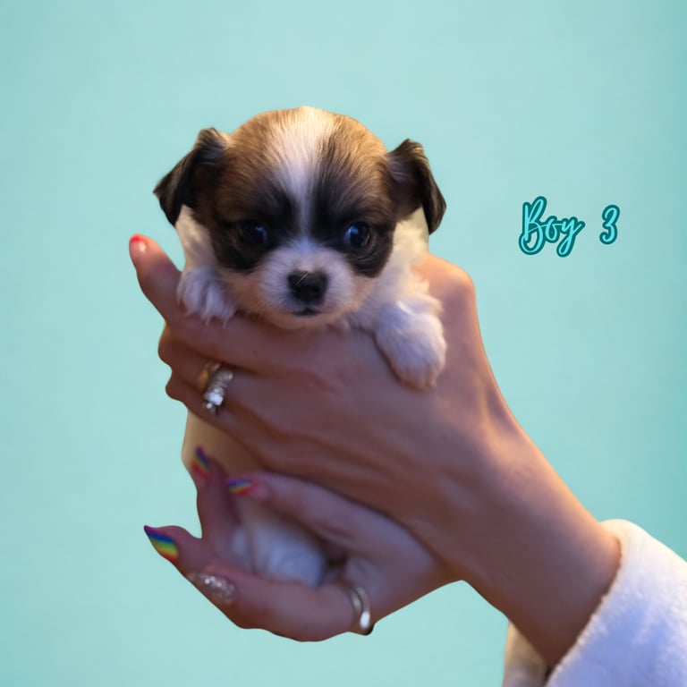 Adorable Long-Haired Chihuahua Puppies Looking for Their Forever Homes