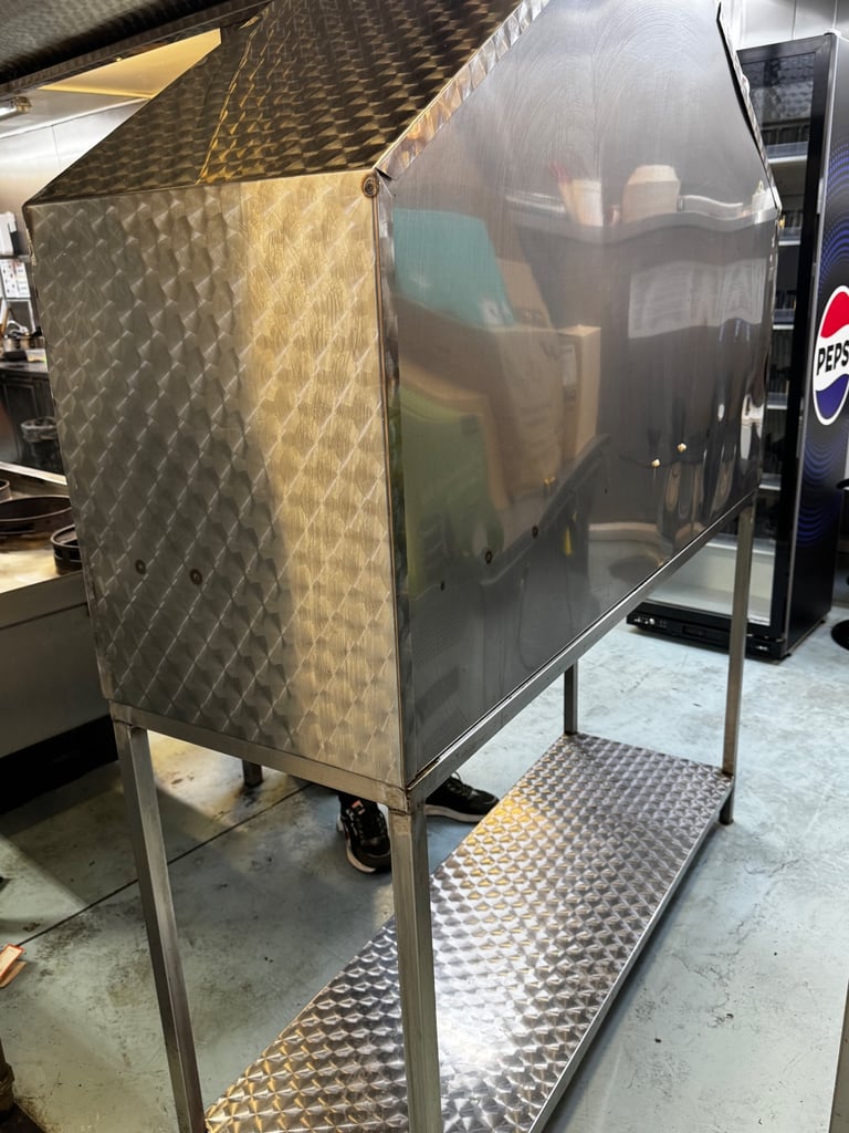 Turkish BBQ Mangal Charcoal Grill stainless steel to sell immediately.