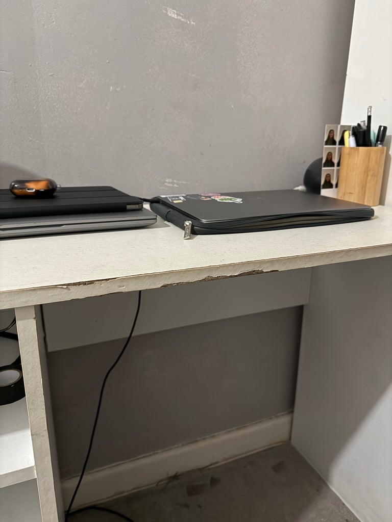 White Argos Study Desk