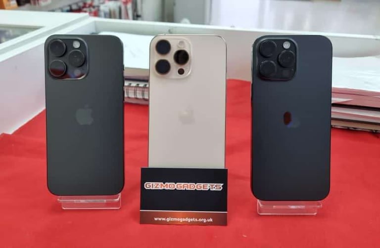 APPLE iPHONE 16 PRO MAX 256GB - BLACK/DESERT TITANIUM -UNLOCKED- (EXCELLENT CONDITION)+ WARRANTY