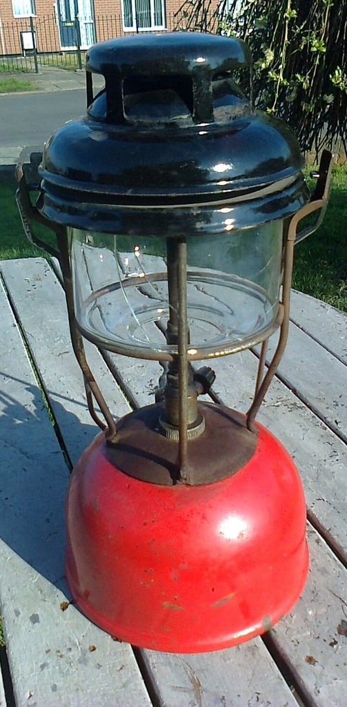 Tilley Lamp, No Text Please, Lantern, Storm Light, paraffin, brass, number 275? Full working order