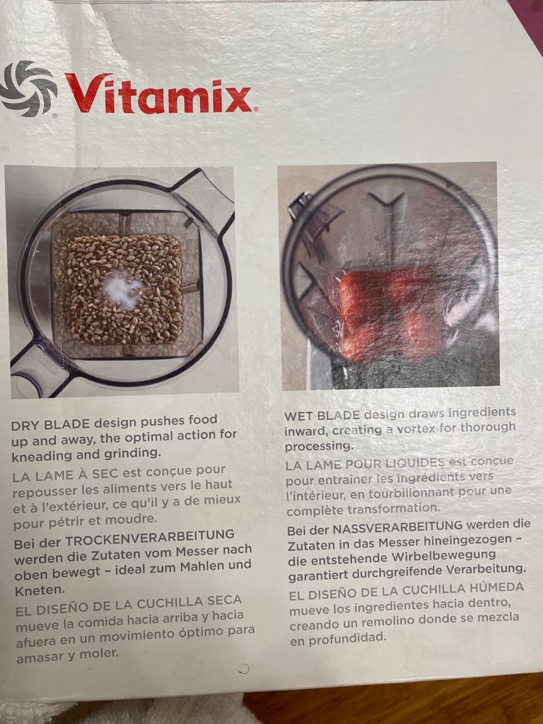 image for Vitamix 0.9L Wet Blade Container – Brand New in Box – Never Used