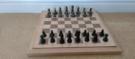Quality large Chess & Draughts board set.