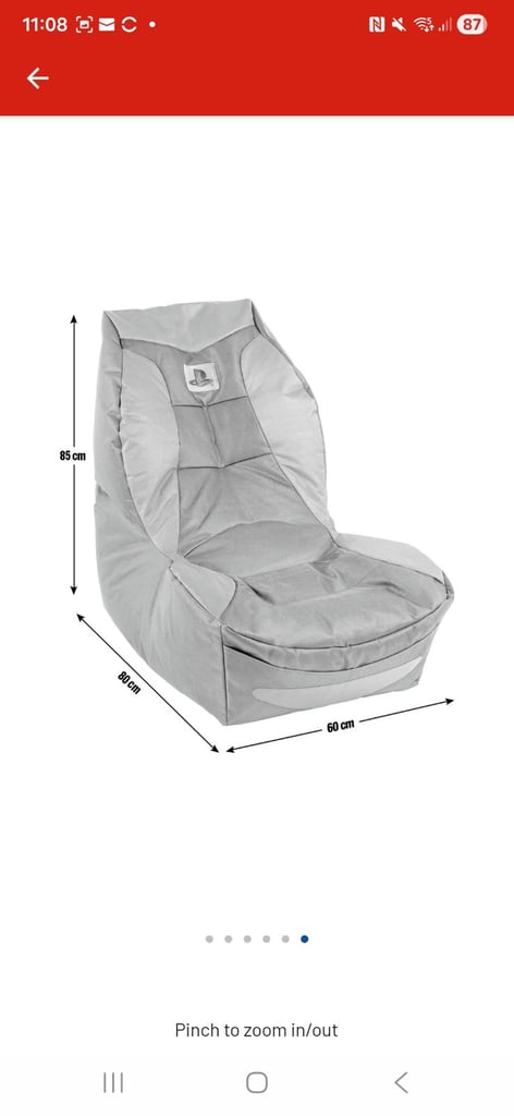 Playstation beanbag chair