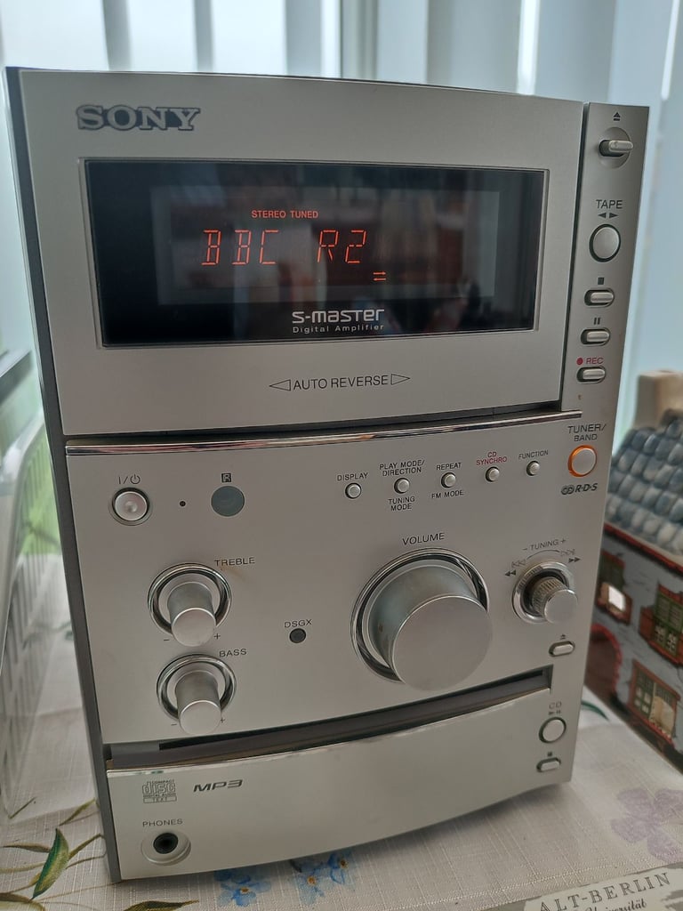 image for Sony stereo system  CPX11 s-master 140w