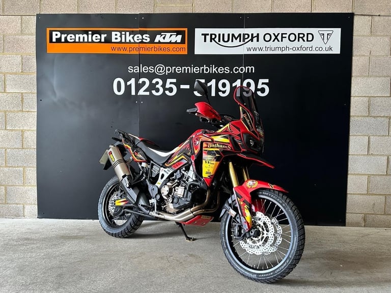 STUNNING LOW MILEAGE 2016/16 HONDA CRF1000 AFRICA TWIN DCT MOTORCYCLE 