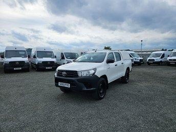 2019 ON 69 PLATE TOYOTA HILUX D-4D 4WD 150BHP 2400CC DOUBLE CAB PICK UP 87K ULEZ
