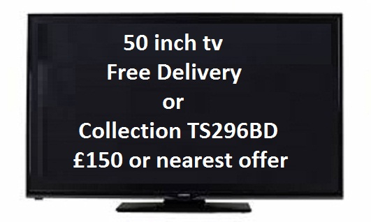 50 inch tv ( not smart ) Free Delivery or Collection 