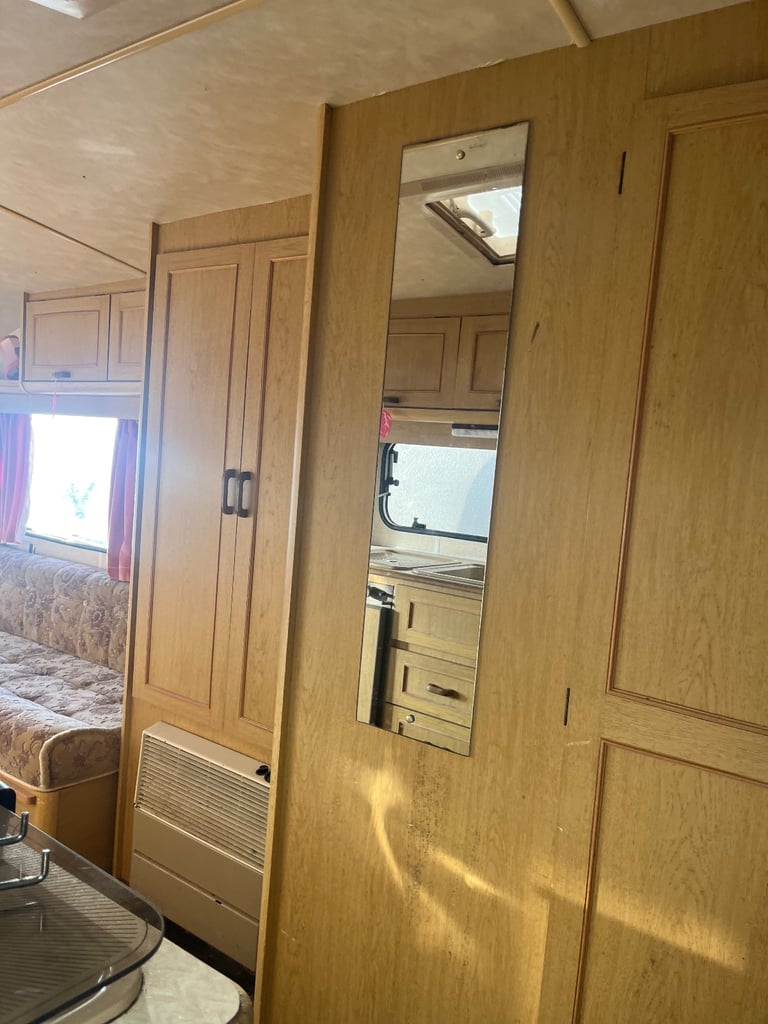 4 berth caravan coachman with awning 