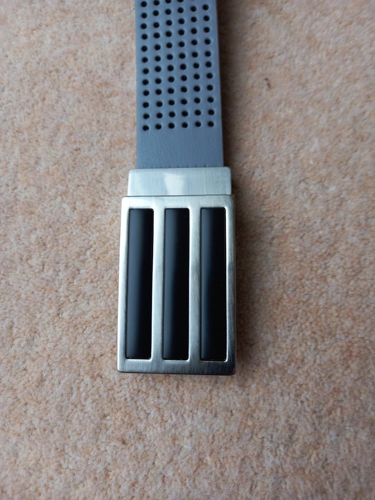 Adidas 3 Stripe Navy / Grey Reversible belt