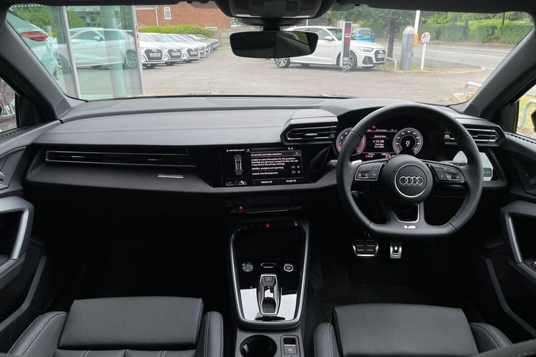  Audi A3 1.5 TFSI 35 Black Edition Sportback 5dr Petrol S Tronic Euro 6 (s/s) (150 p Petrol Autom...