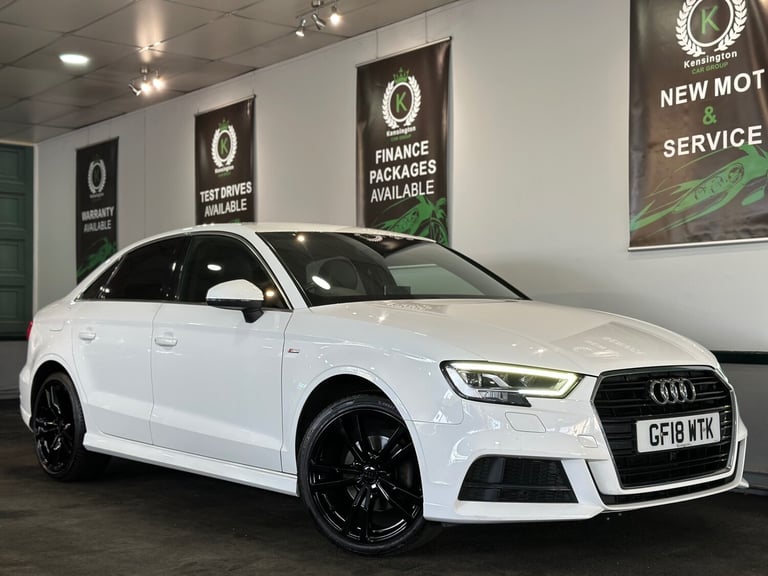 2018 Audi A3 1.5 TFSI S Line 4dr S Tronic SALOON Petrol Automatic