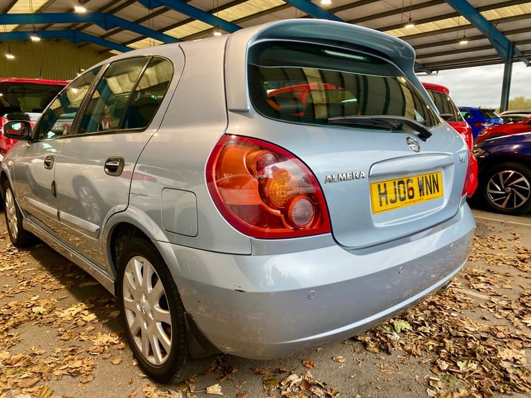 2006 Nissan Almera 1.5 SX 5dr, Nav, leather, great history, lovely condition, px HATCHBACK Petrol...