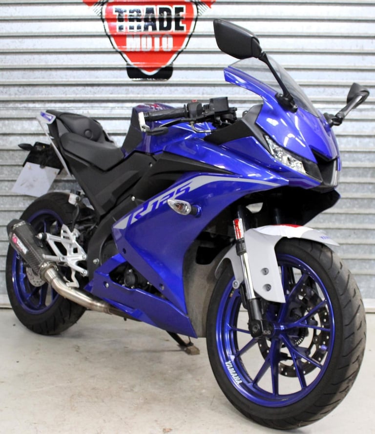 2021 21 YAMAHA YZF-R125 ABS GEN3 TRADE SALE BLUE LEARNER LEGAL 14K NEW MOT R 125