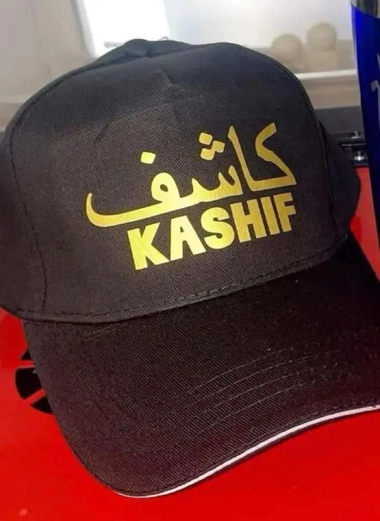 Personalised caps