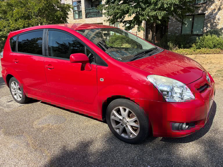 7 Seater Toyota VERSO 1.8 SR 2008 Auto 1.8 petrol,drives great,parking sensors,full serv. history 