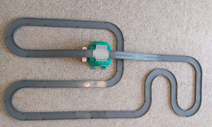 Plastic track for small cars