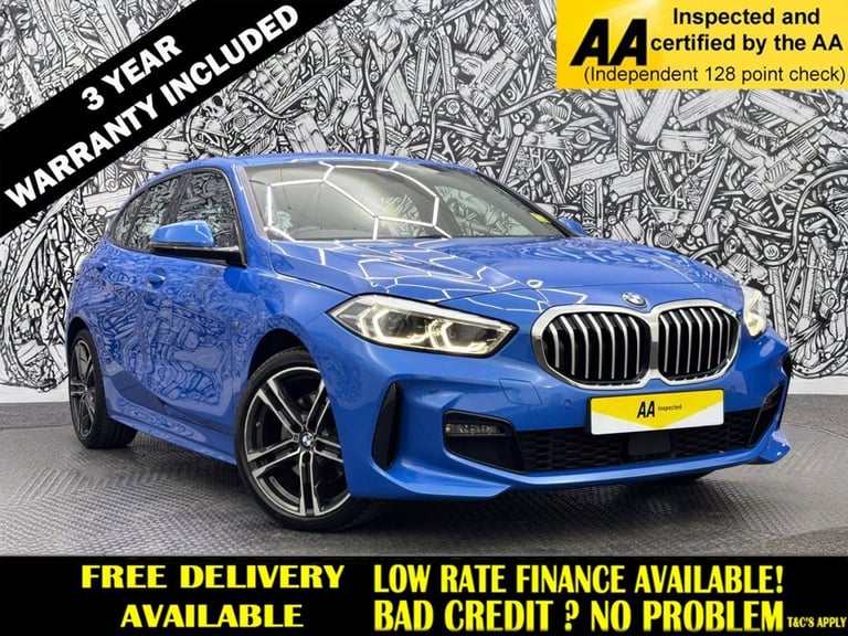 2022 BMW 1 Series 1.5 118i M Sport (LCP) Hatchback 5dr Petrol Manual Euro 6 (s/s) (136 ps) Hatchb...