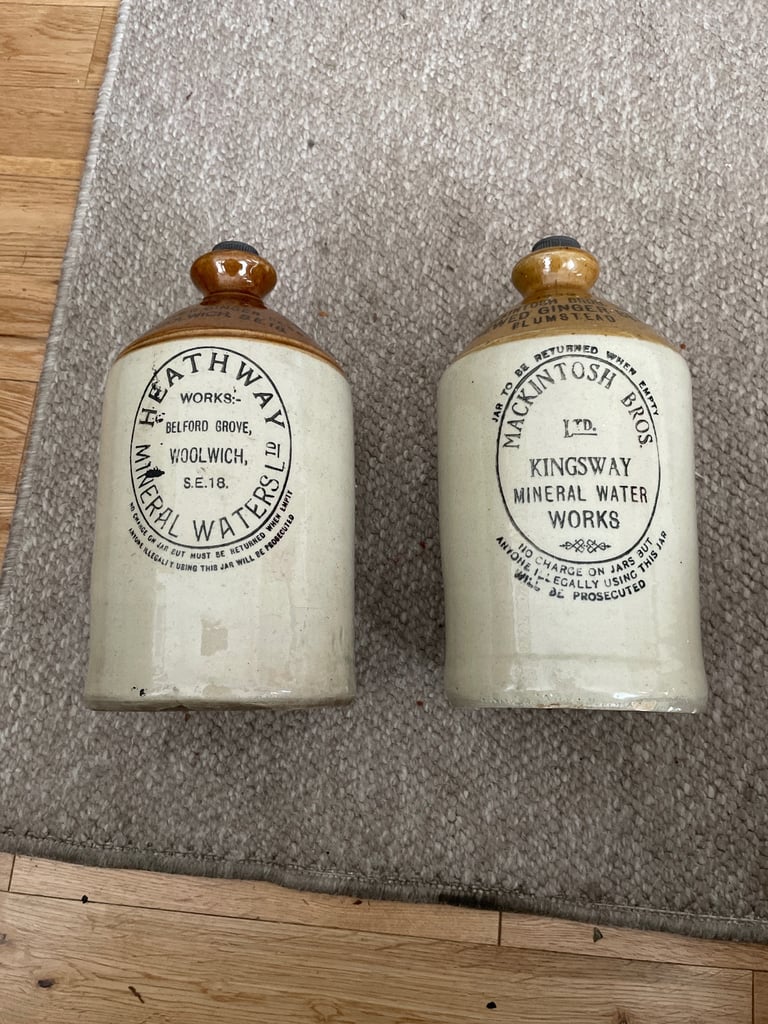 2 x old jars