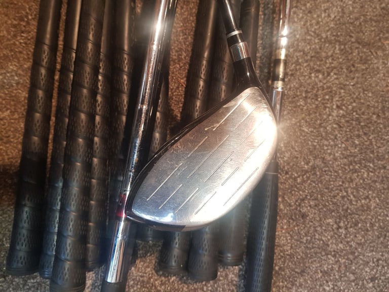 Full set Jack Nicklaus AIR BEAR irons, Ram Driver  Hippo  bag  