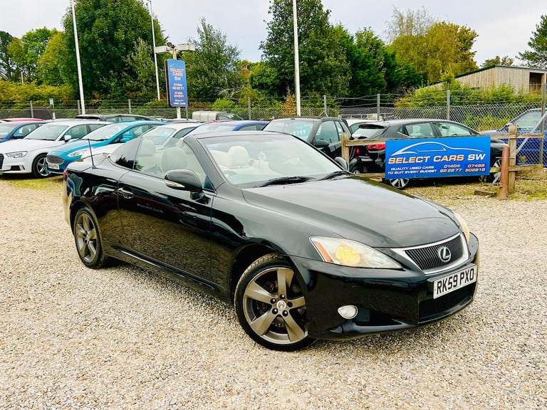 2009 Lexus IS 2.5 250 SE-I Convertible 2dr Petrol Auto Euro 4 (208 ps) Petrol