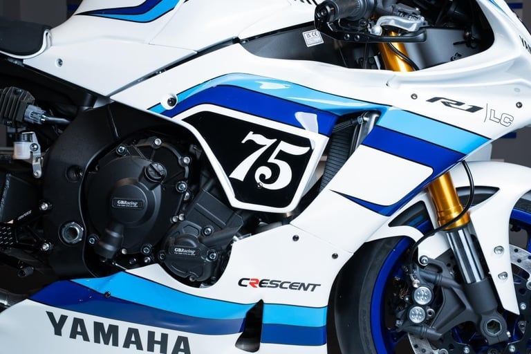YAMAHA R1 GYTR - CRESCENT 75TH ANNIVERSARY EDITION - CALL OUR GYTR PRO SHOP NOW