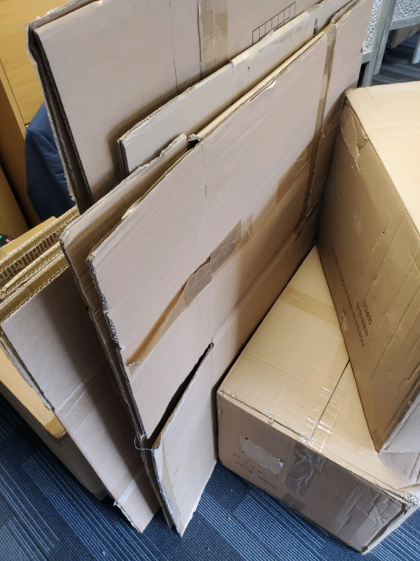 Free Large Cardboard boxes