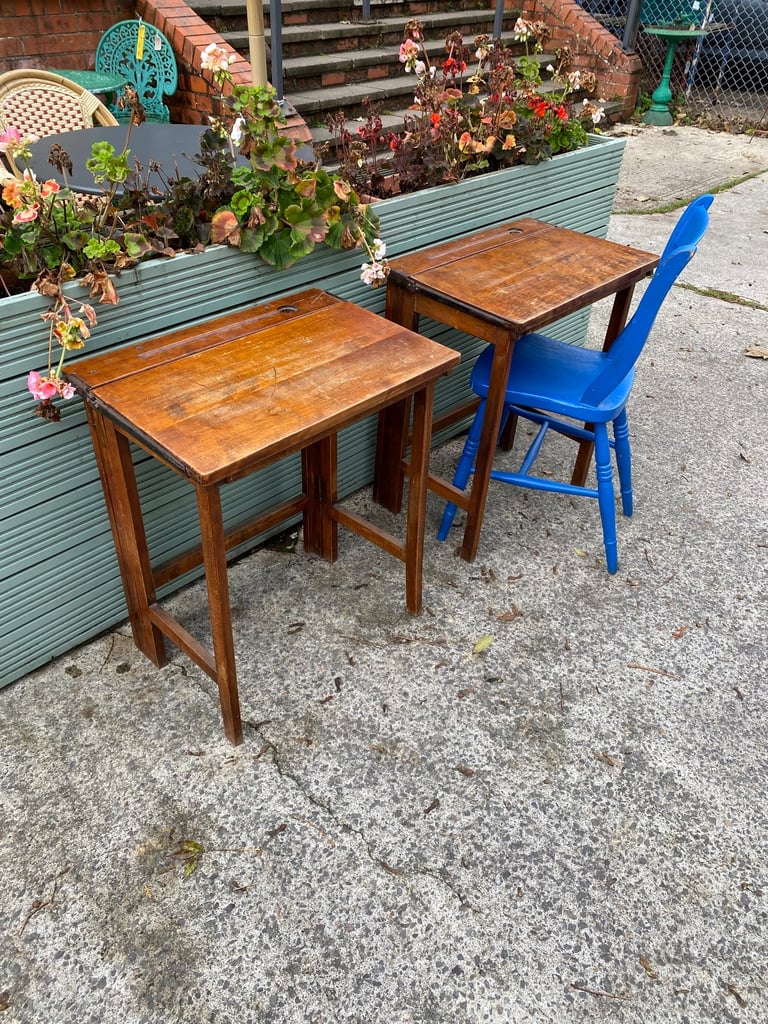 Pair of Victorian Folding Children’s Desks